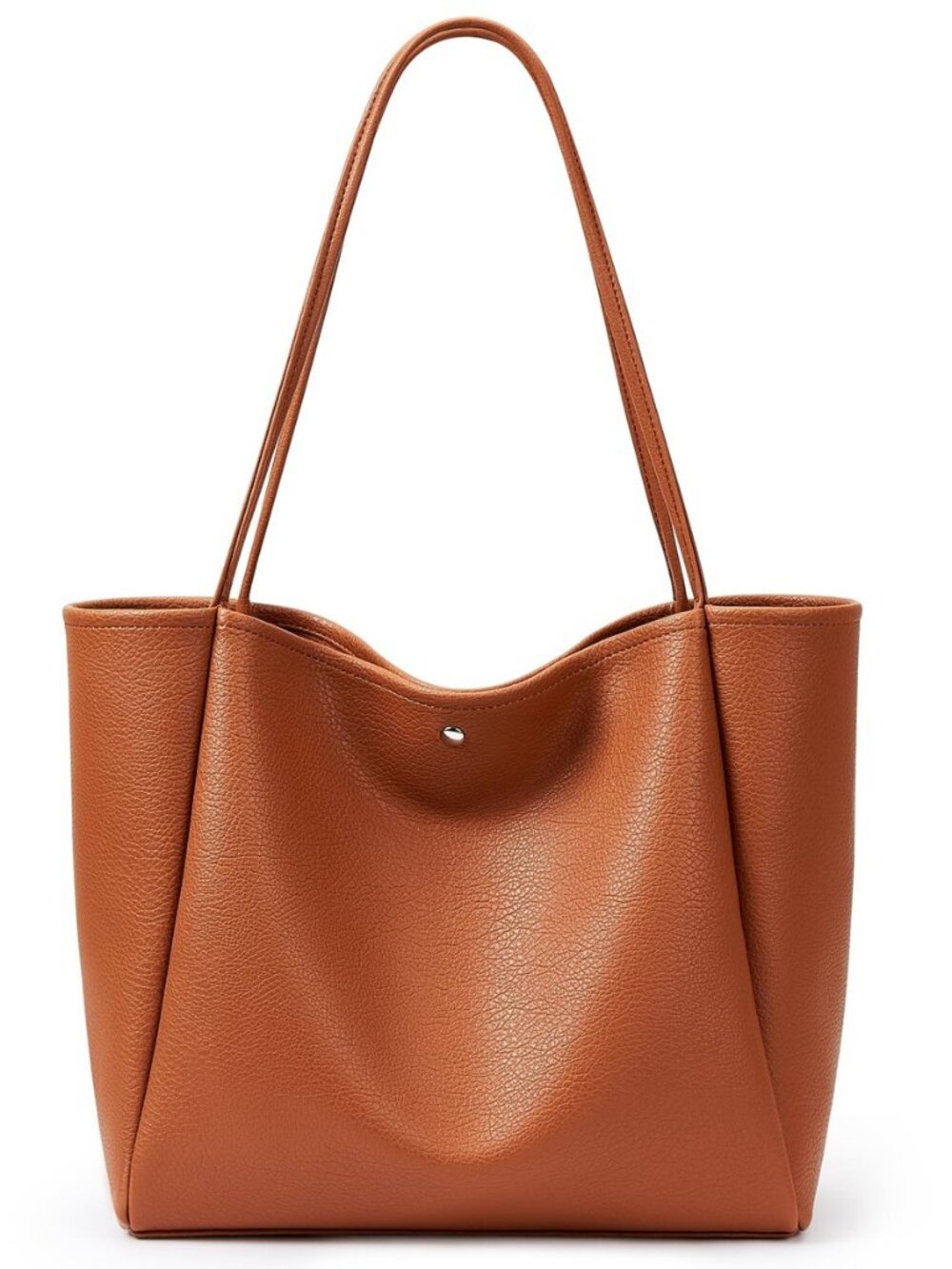 16L Carry All Tote Bag Soft Vegan Leather Hobo Daily Casual